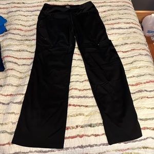 Healing hands black scrubs